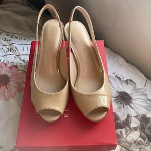 KK-Nerani shoes, Nude, 6 1/2
